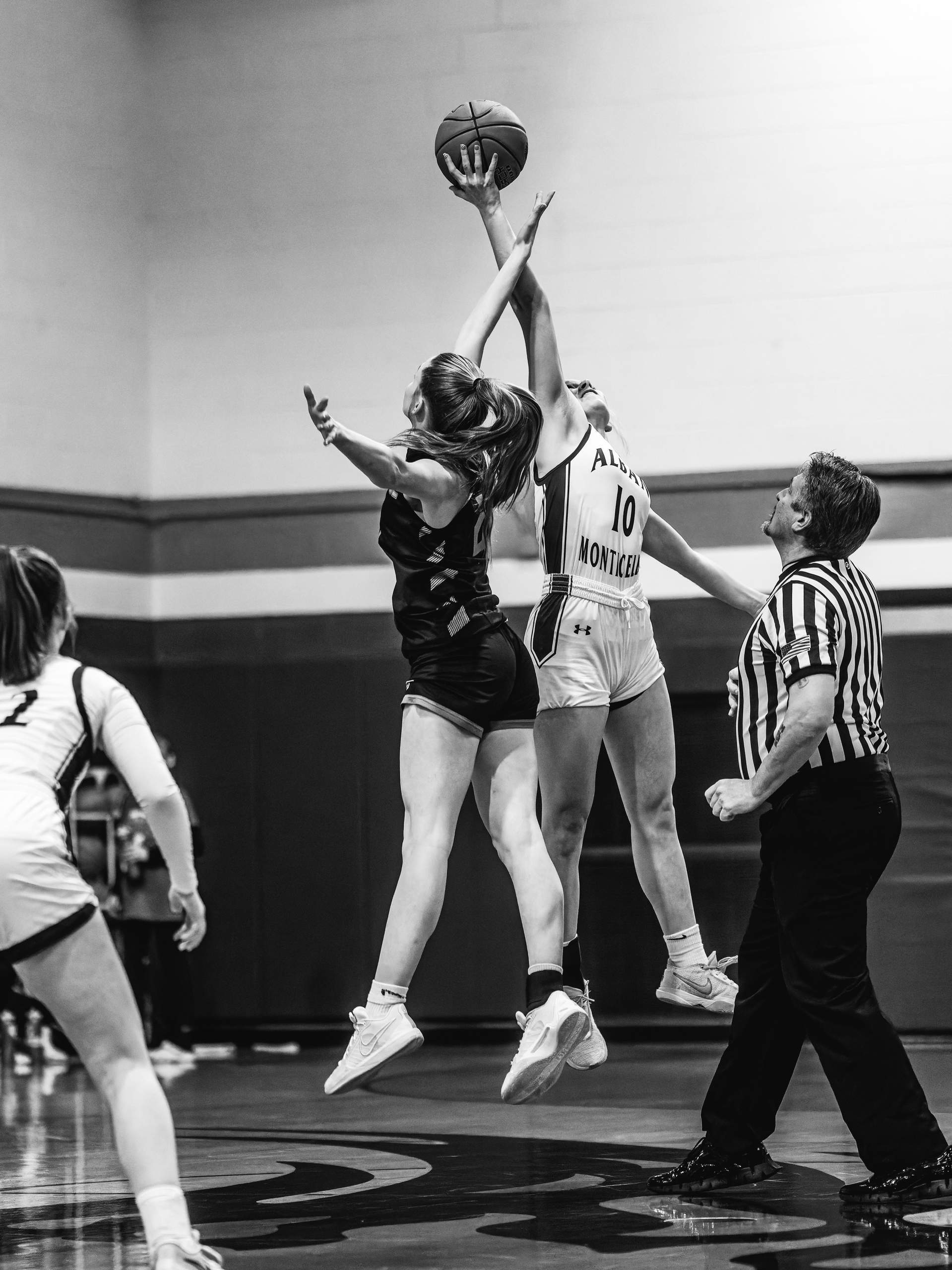 Albany/Monticello vs. Argyle/Pecatonica Girls Basketball, February 6th, 2024, photography by Ross Harried for Second Crop Sports