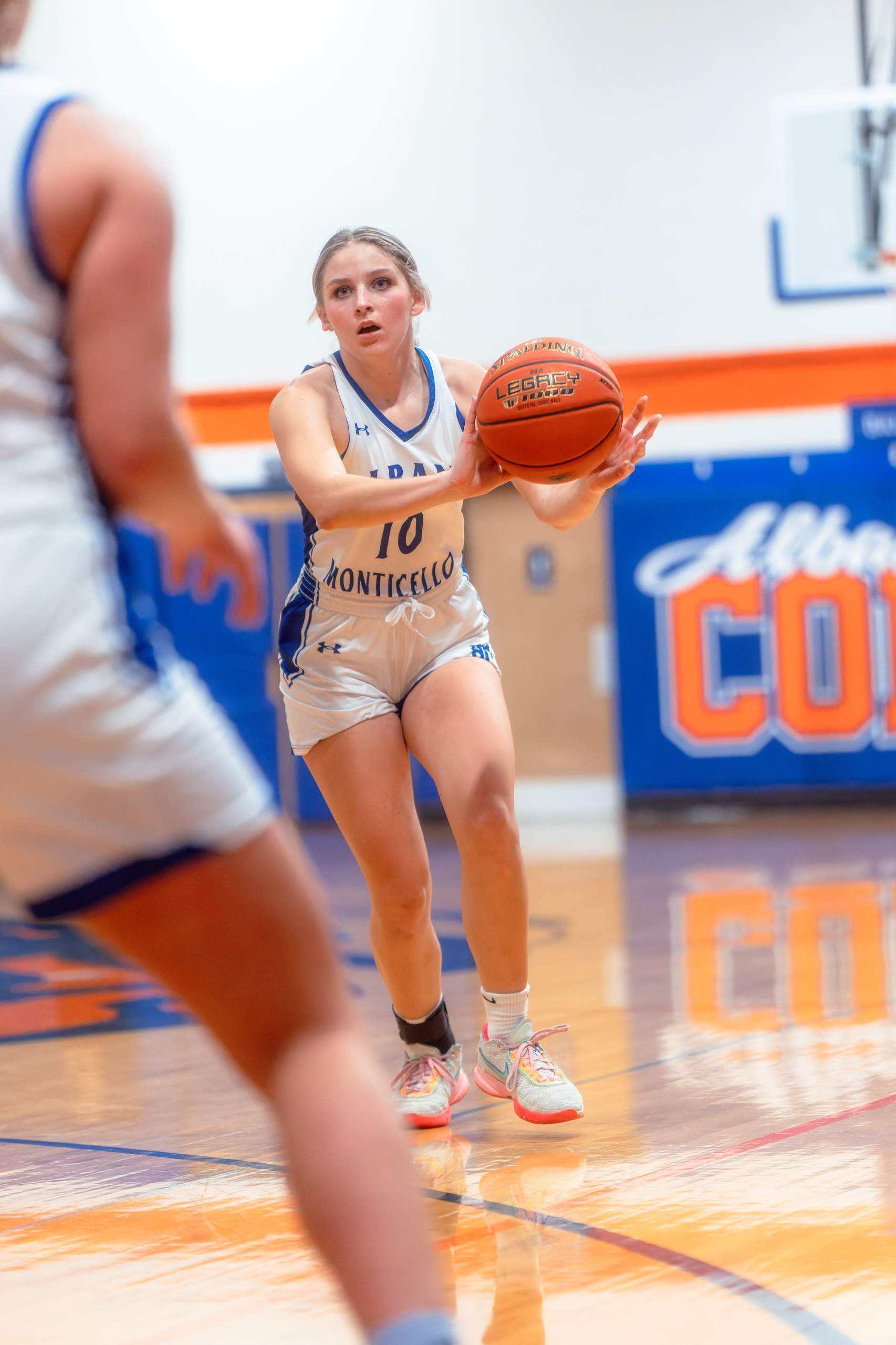 Albany/Monticello vs. Argyle/Pecatonica Girls Basketball, February 6th, 2024, photography by Ross Harried for Second Crop Sports