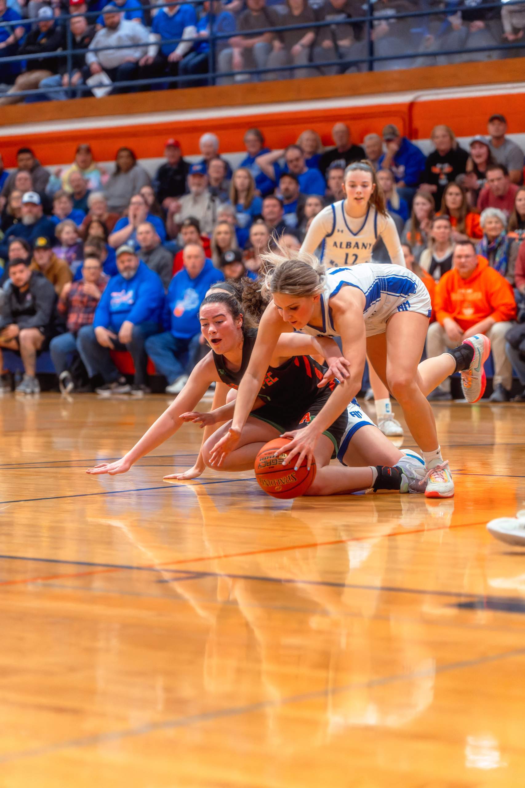 Albany/Monticello vs. Argyle/Pecatonica Girls Basketball, February 6th, 2024, photography by Ross Harried for Second Crop Sports