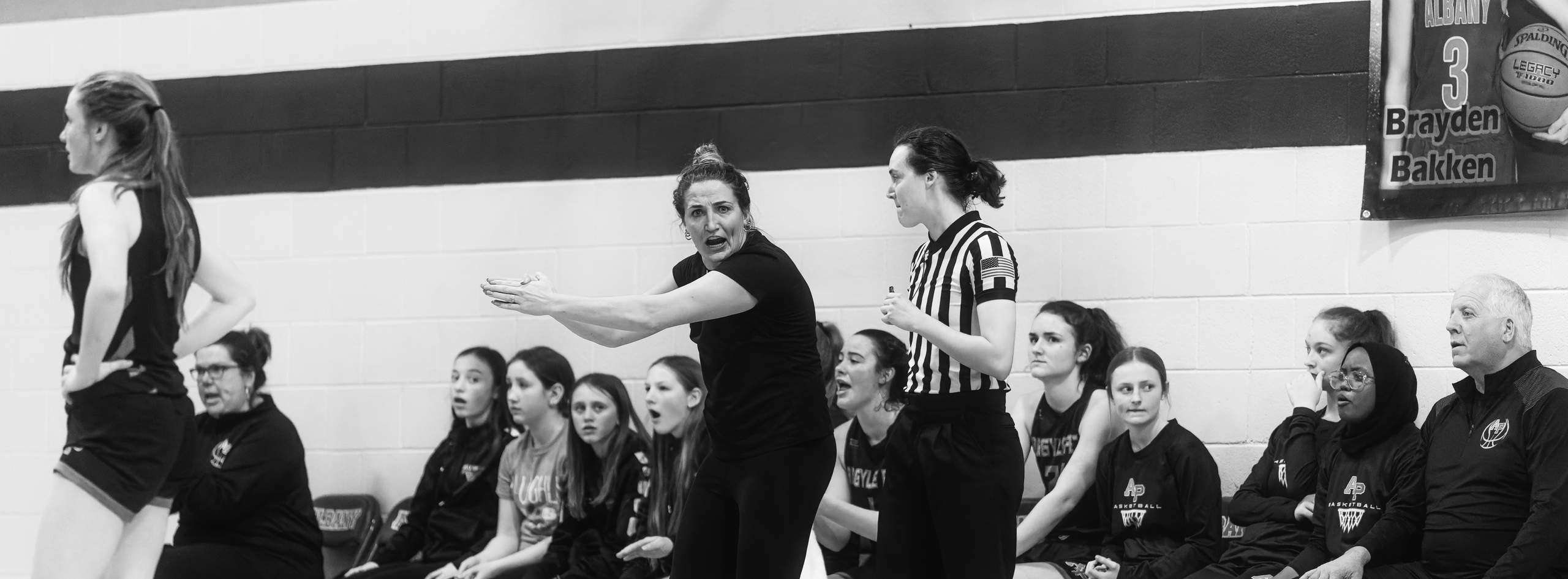 Albany/Monticello vs. Argyle/Pecatonica Girls Basketball, February 6th, 2024, photography by Ross Harried for Second Crop Sports