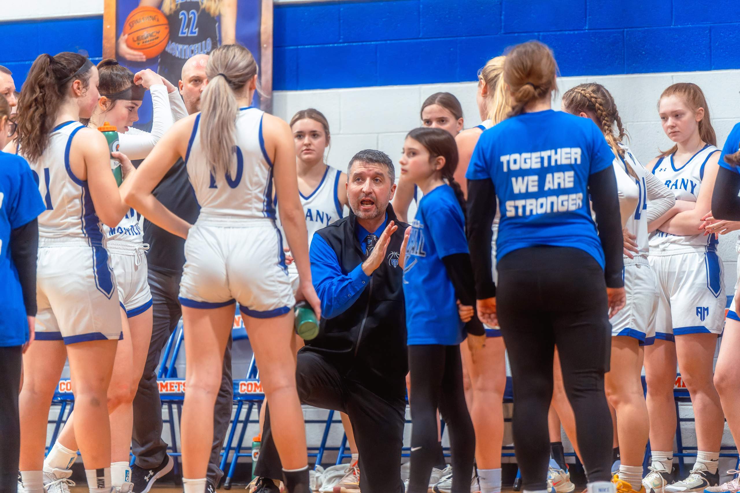 Albany/Monticello vs. Argyle/Pecatonica Girls Basketball, February 6th, 2024, photography by Ross Harried for Second Crop Sports