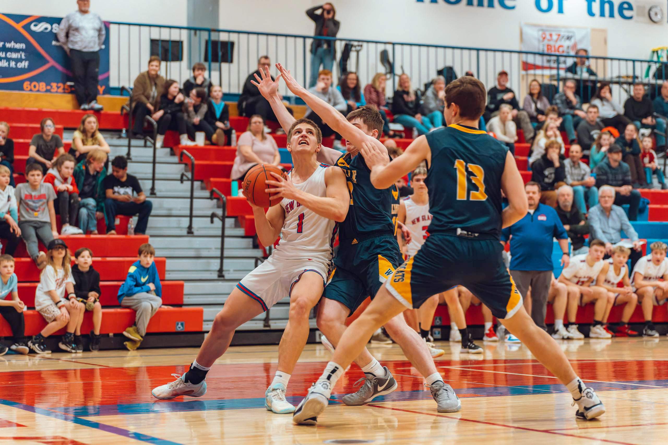 New Glarus vs Belleville, February 13th, 2024, photography by Ross Harried for Second Crop Sports