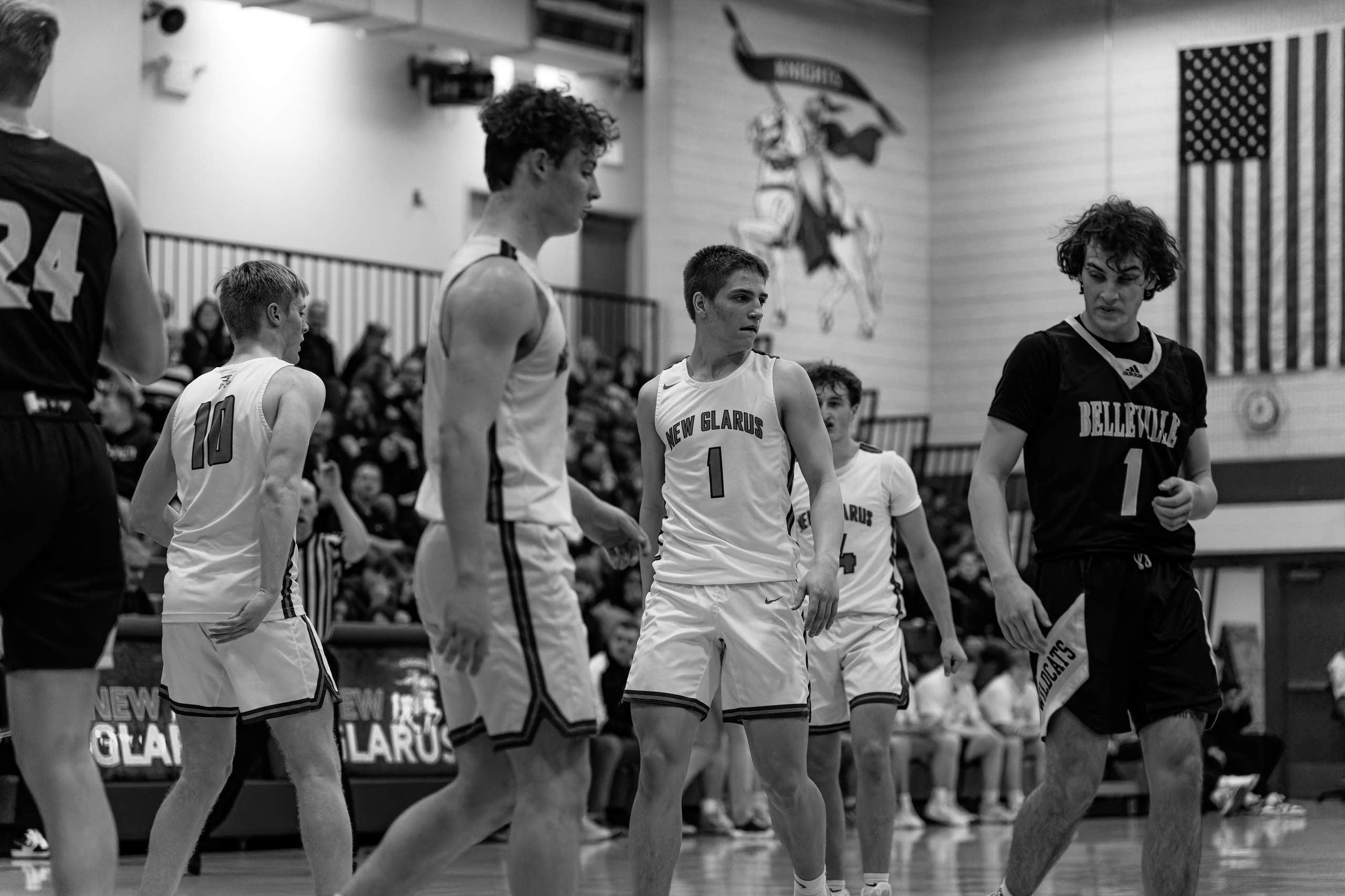 New Glarus vs Belleville, February 13th, 2024, photography by Ross Harried for Second Crop Sports