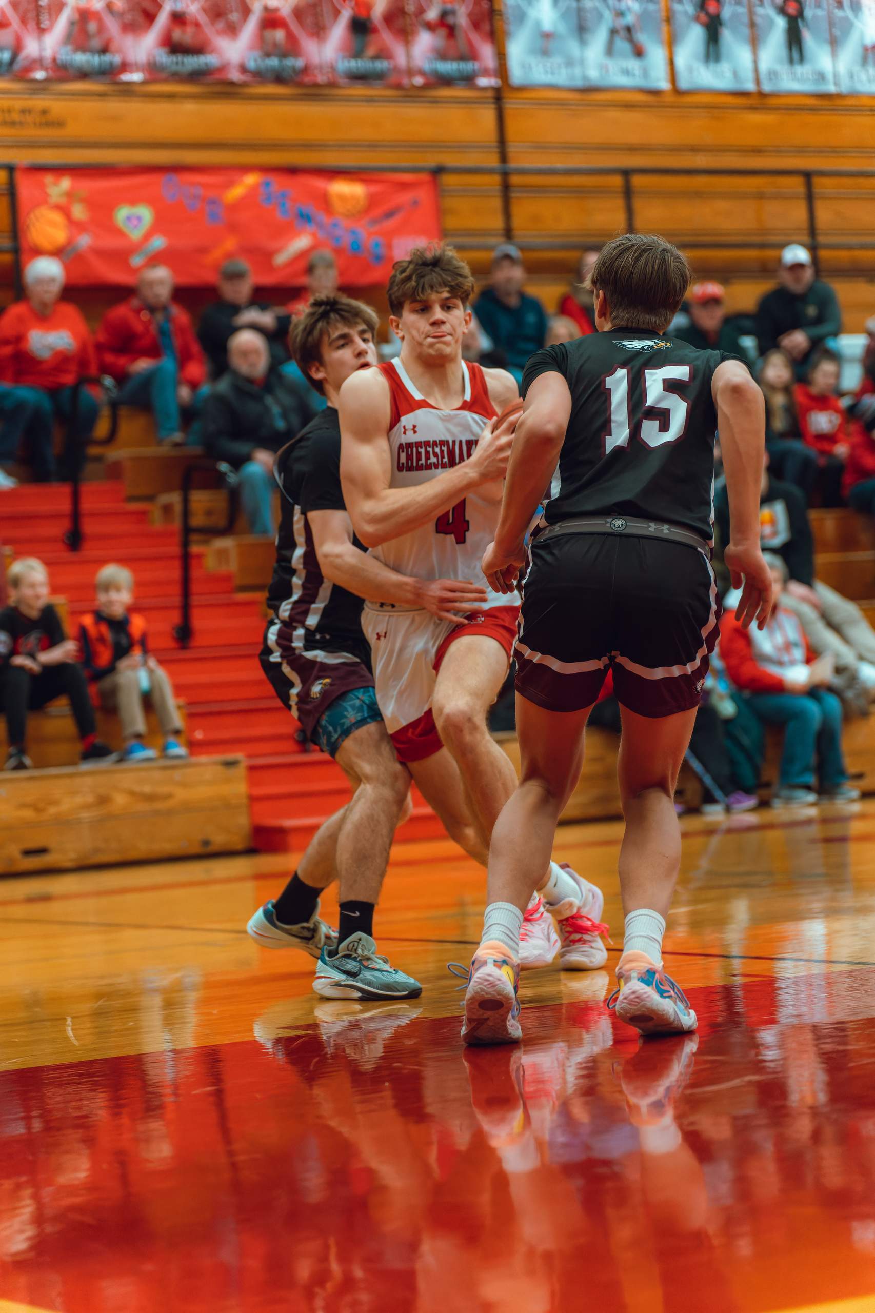 Monroe vs Jefferson Basketball, February 16th, 2024, photography by Ross Harried for Second Crop Sports