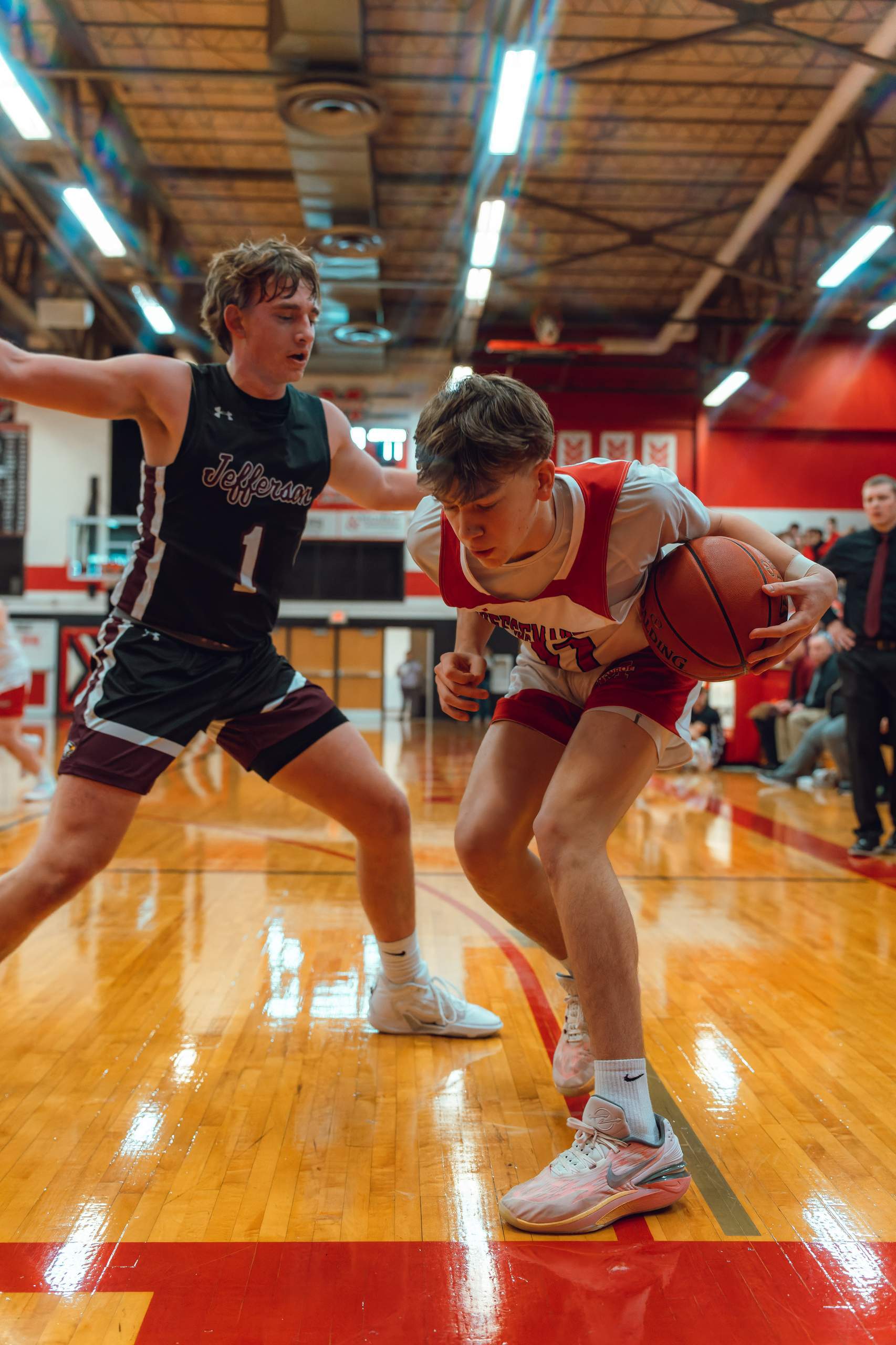 Monroe vs Jefferson Basketball, February 16th, 2024, photography by Ross Harried for Second Crop Sports