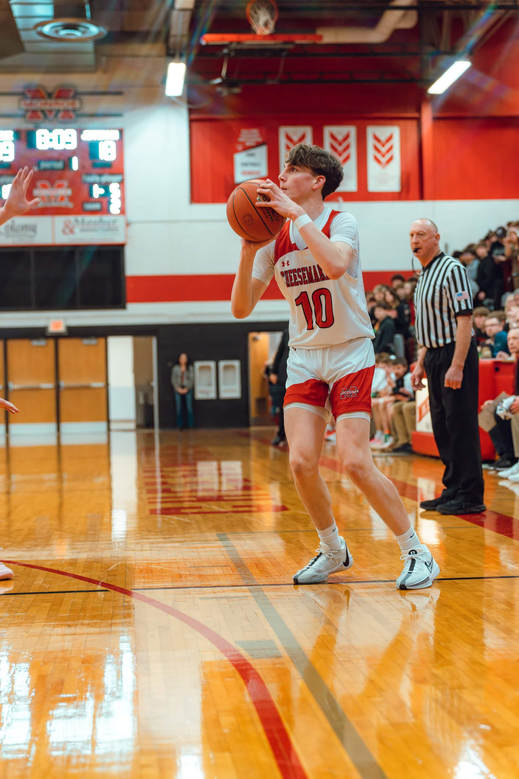 Monroe vs Jefferson Basketball, February 16th, 2024, photography by Ross Harried for Second Crop Sports