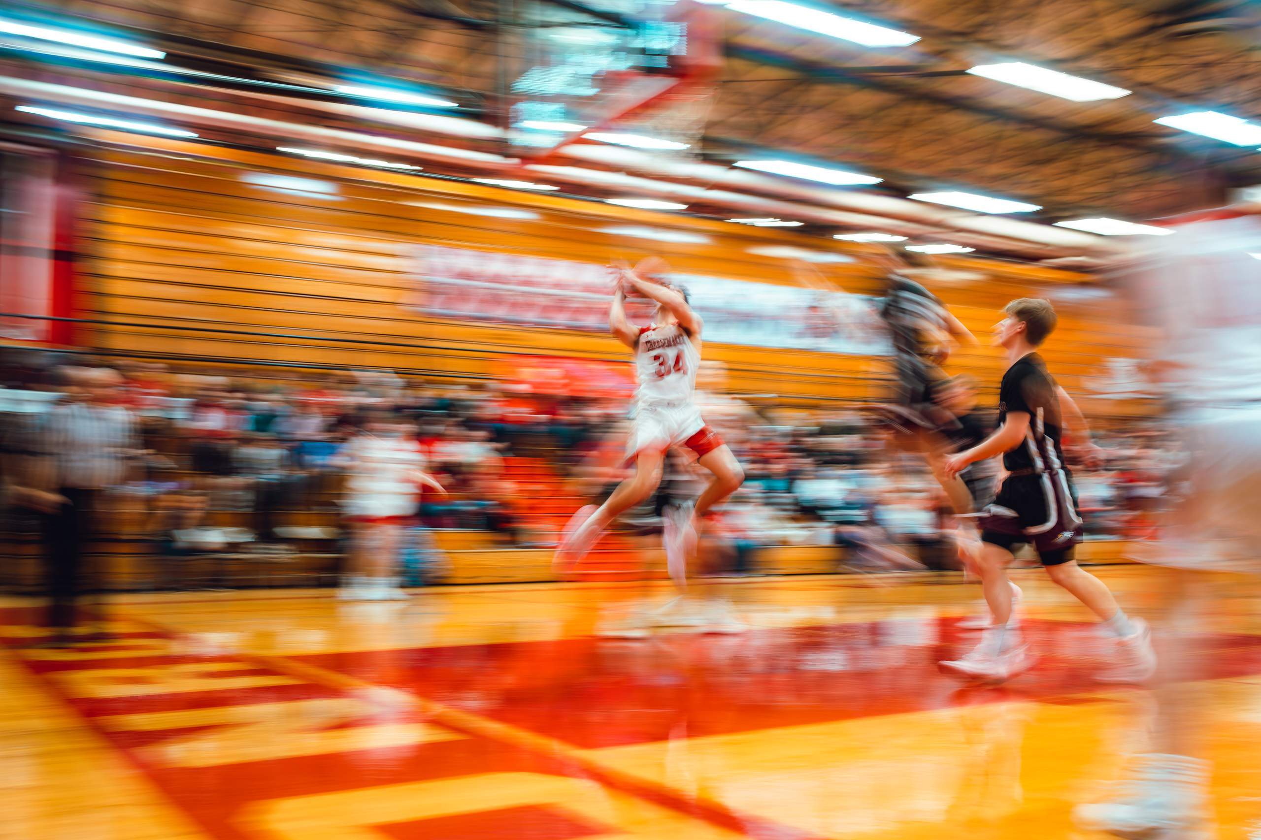 Monroe vs Jefferson Basketball, February 16th, 2024, photography by Ross Harried for Second Crop Sports