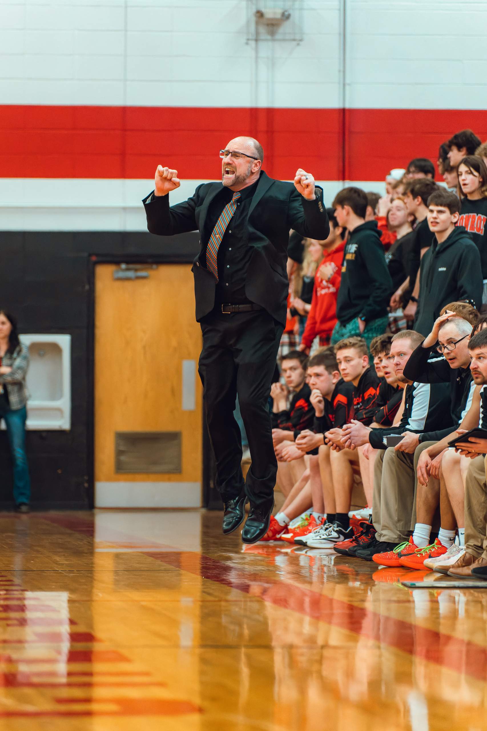 Monroe vs Jefferson Basketball, February 16th, 2024, photography by Ross Harried for Second Crop Sports
