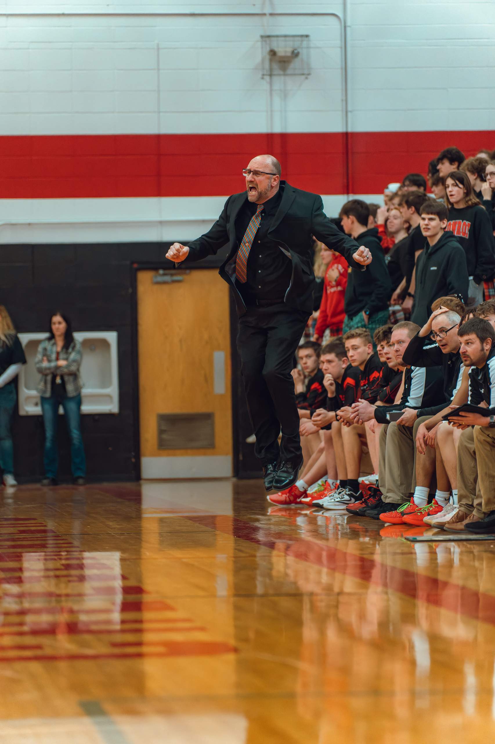 Monroe vs Jefferson Basketball, February 16th, 2024, photography by Ross Harried for Second Crop Sports