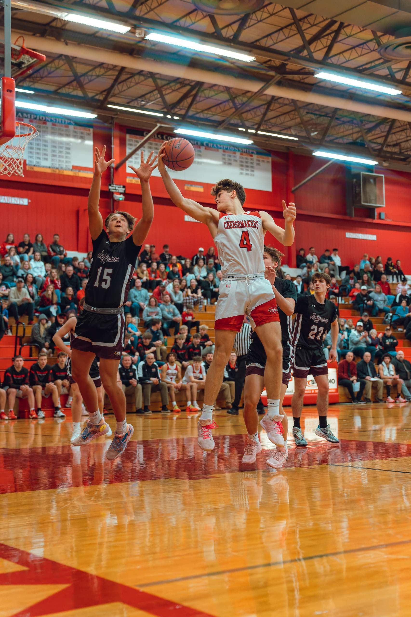 Monroe vs Jefferson Basketball, February 16th, 2024, photography by Ross Harried for Second Crop Sports