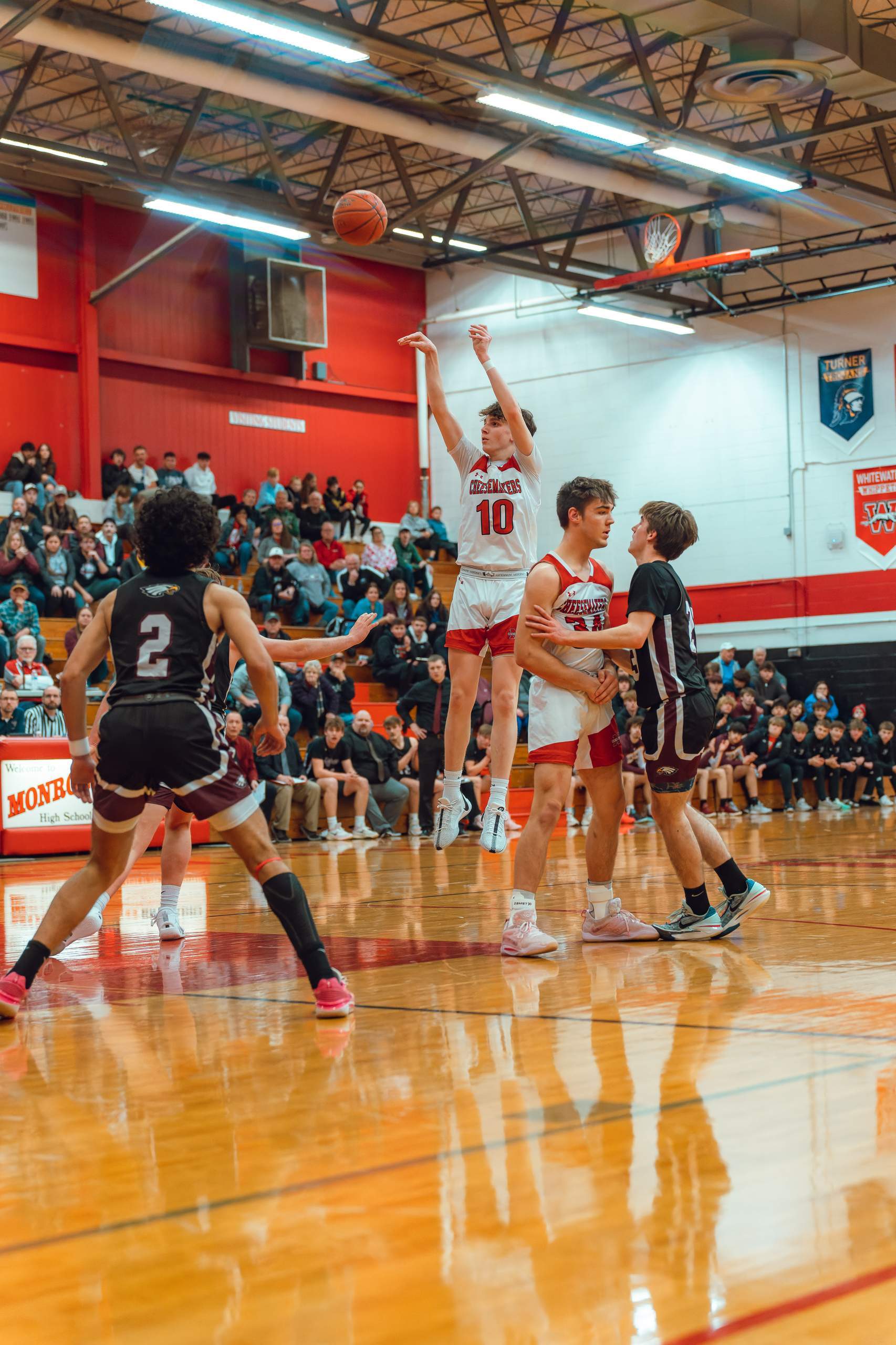 Monroe vs Jefferson Basketball, February 16th, 2024, photography by Ross Harried for Second Crop Sports