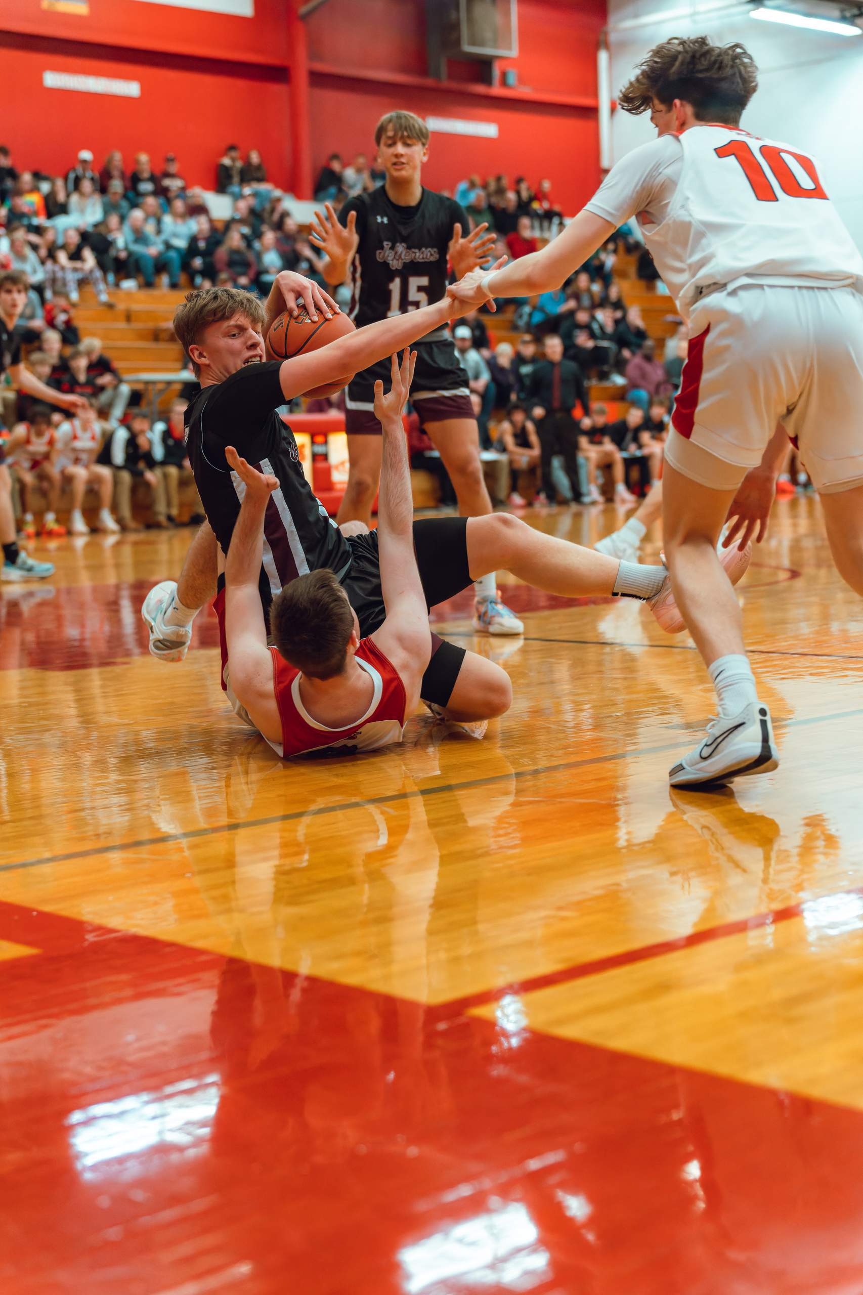 Monroe vs Jefferson Basketball, February 16th, 2024, photography by Ross Harried for Second Crop Sports