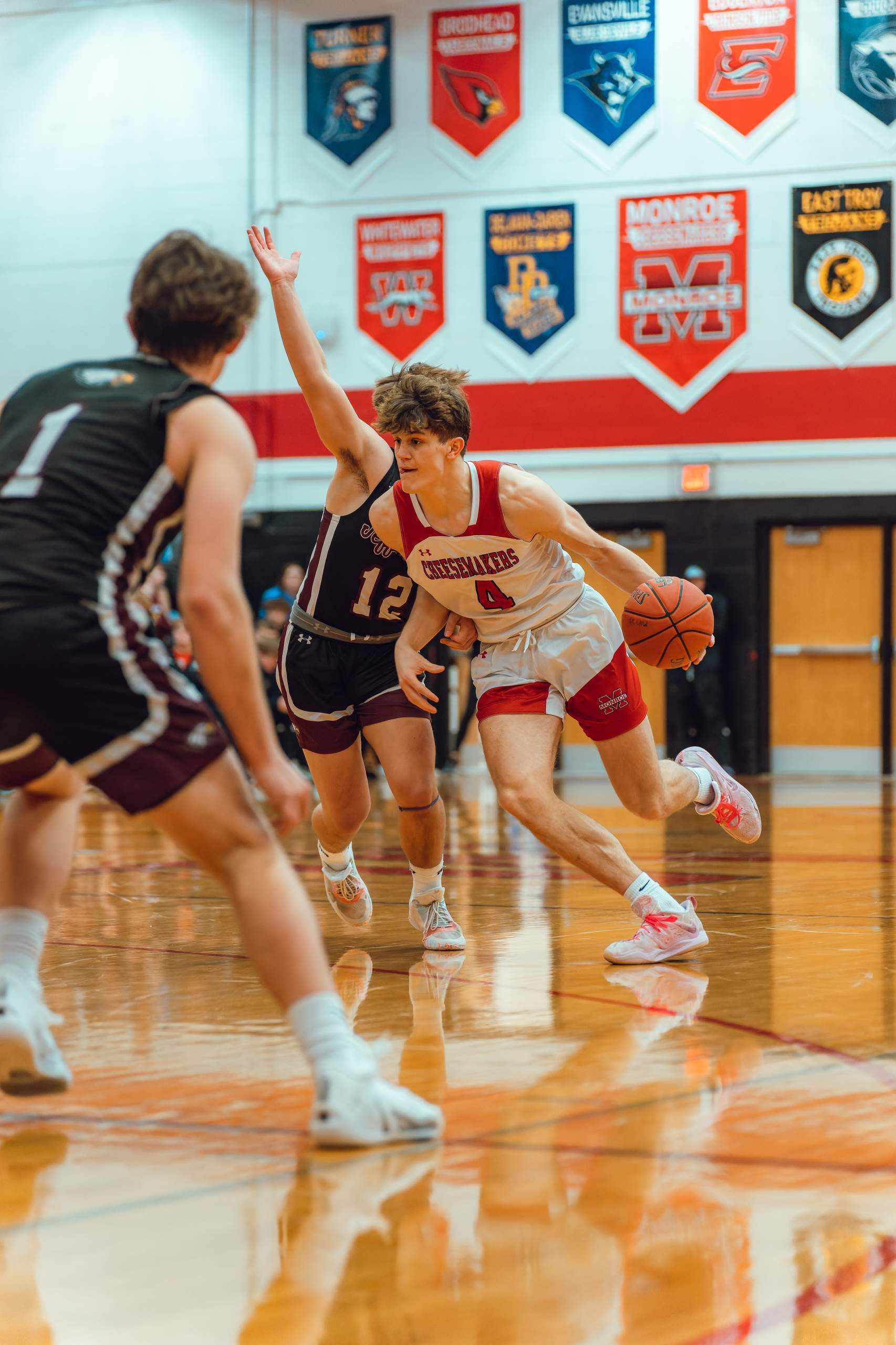 Monroe vs Jefferson Basketball, February 16th, 2024, photography by Ross Harried for Second Crop Sports