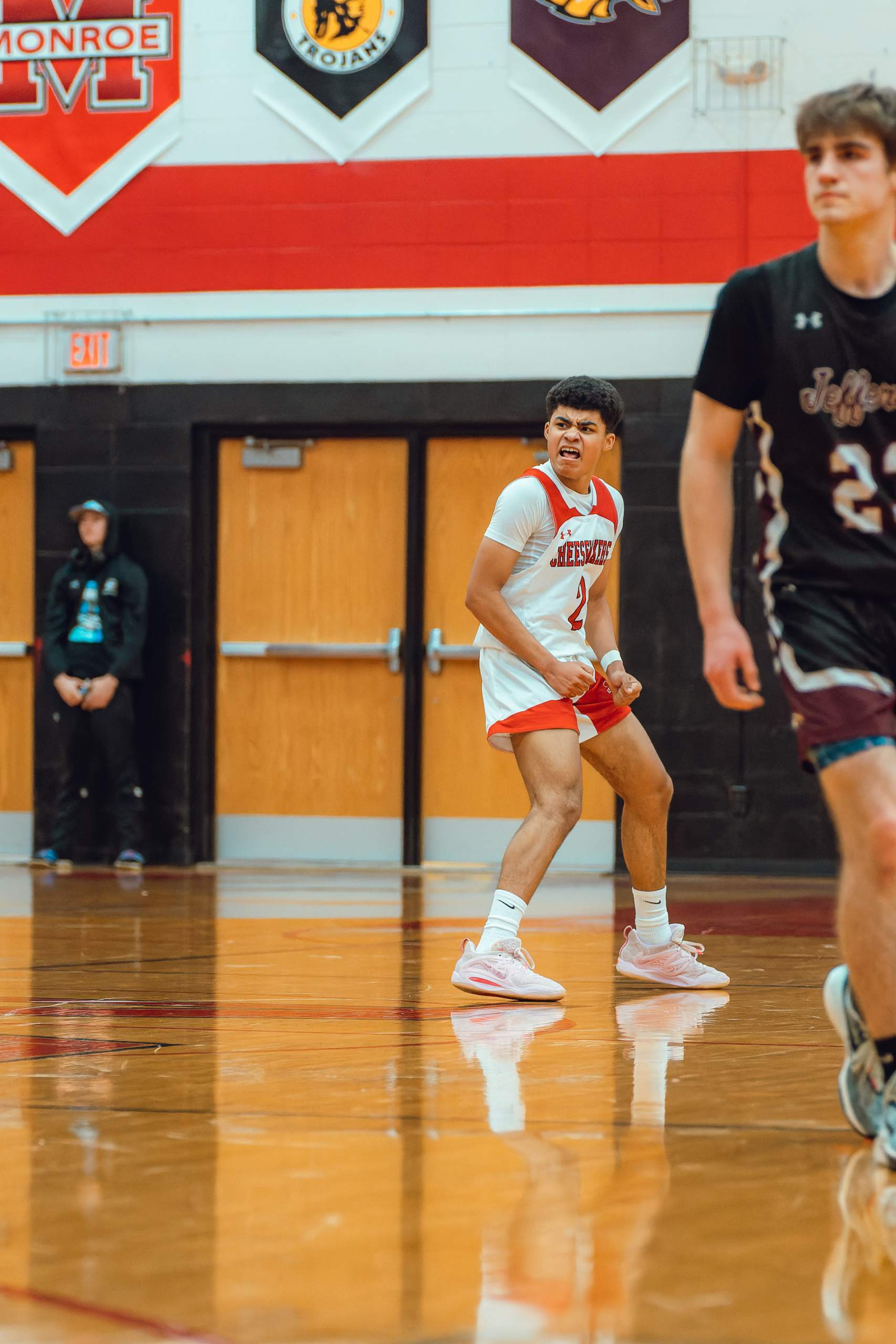Monroe vs Jefferson Basketball, February 16th, 2024, photography by Ross Harried for Second Crop Sports
