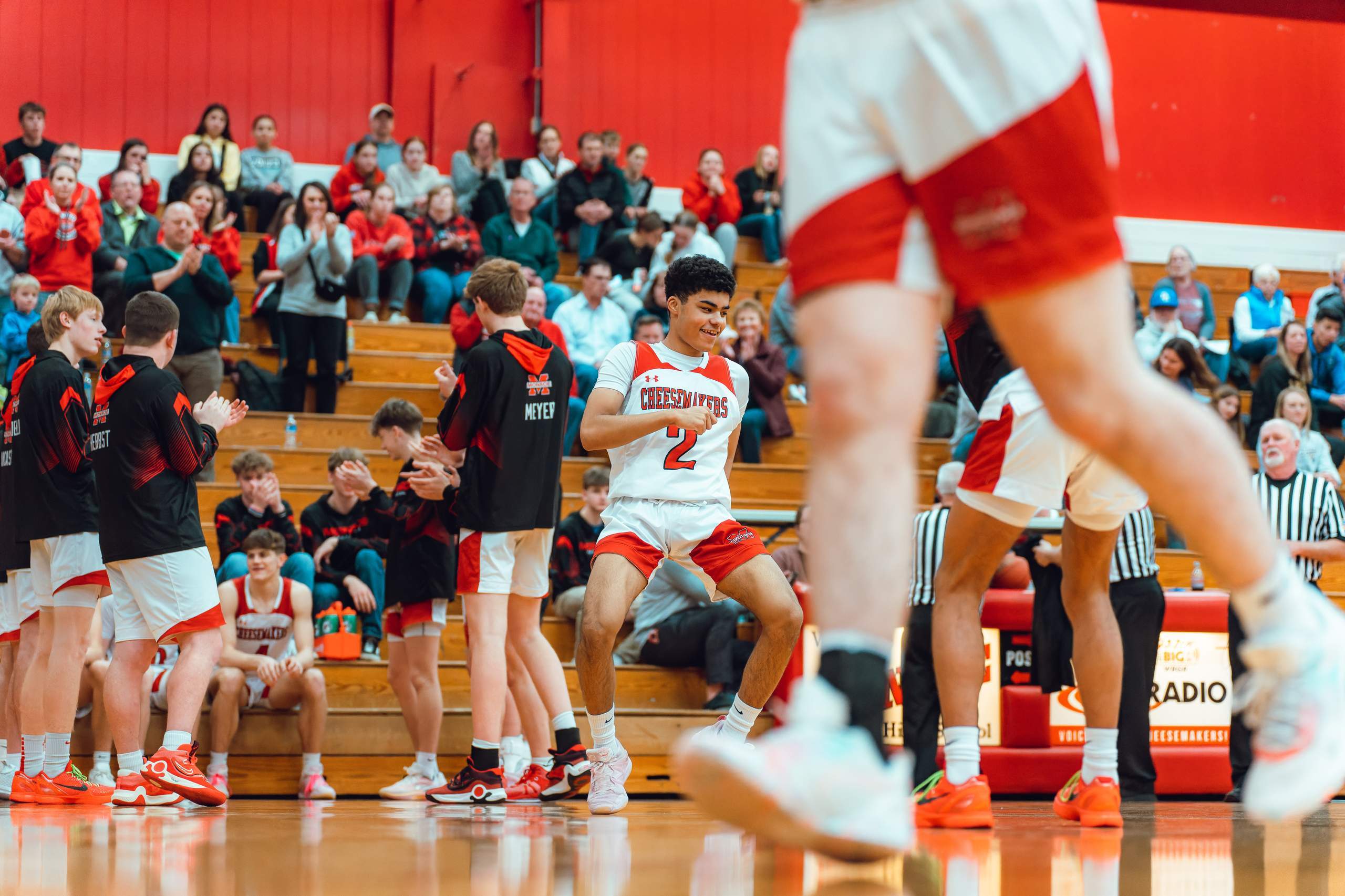 Monroe vs. Delavan-Darien Basketball, February 19th, 2024, photography by Ross Harried for Second Crop Sports