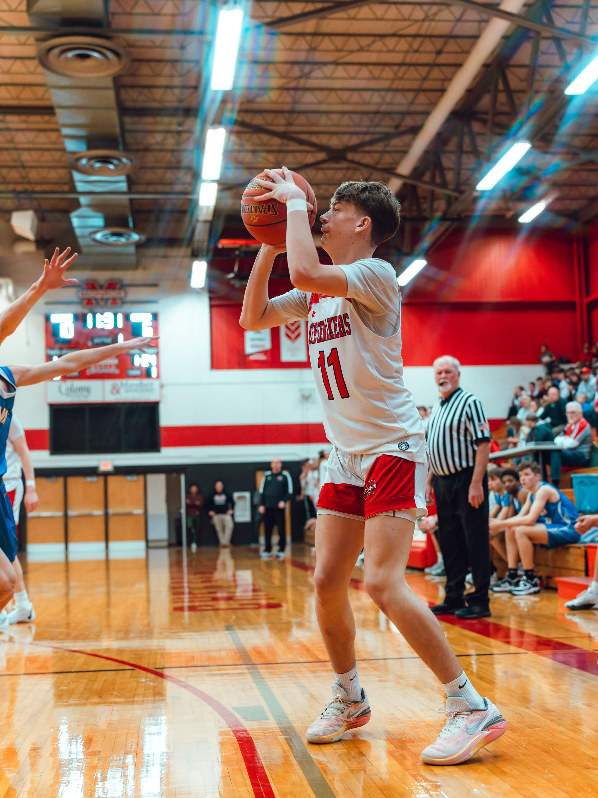 Monroe vs. Delavan-Darien Basketball, February 19th, 2024, photography by Ross Harried for Second Crop Sports