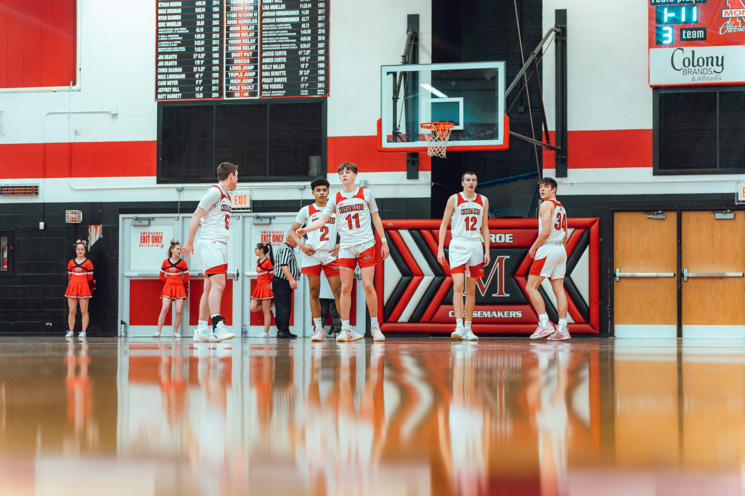 Monroe vs. Delavan-Darien Basketball, February 19th, 2024, photography by Ross Harried for Second Crop Sports
