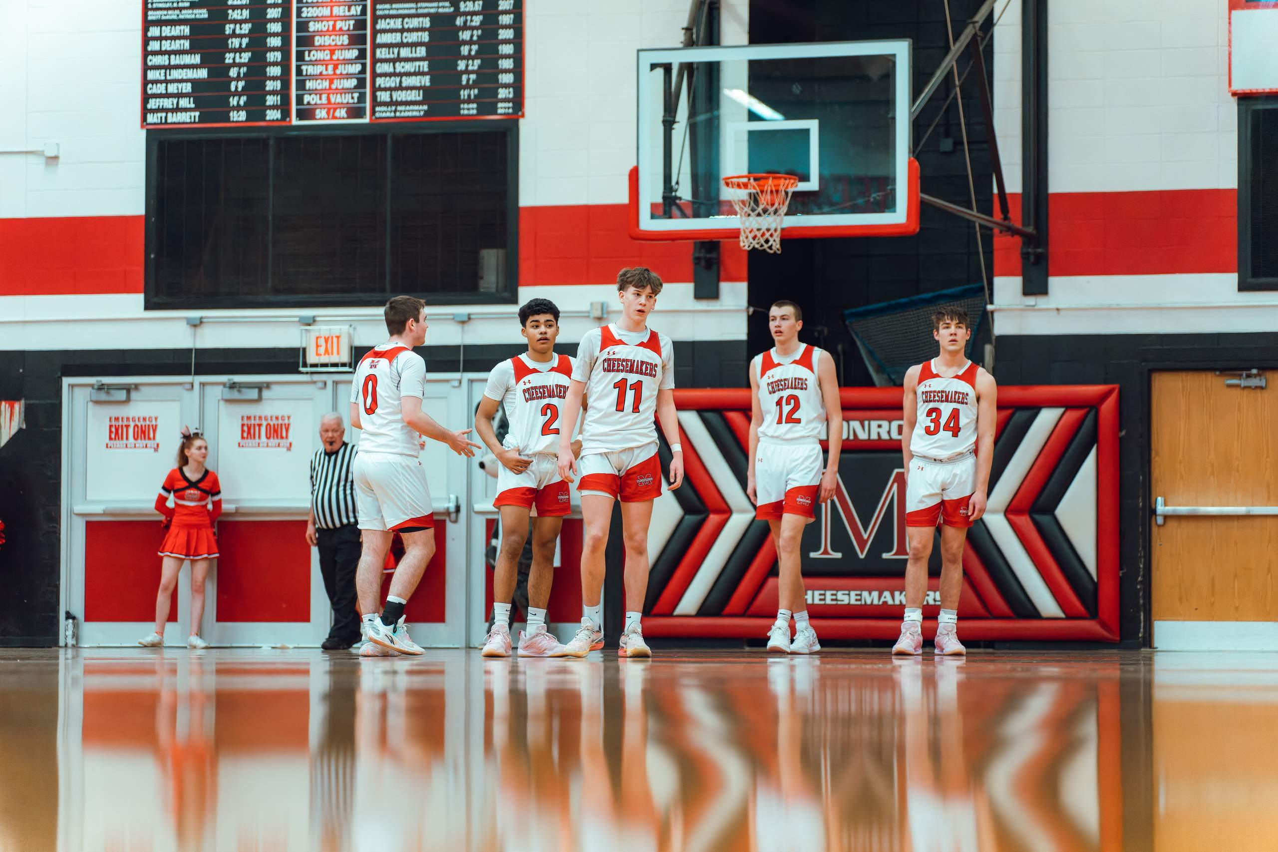 Monroe vs. Delavan-Darien Basketball, February 19th, 2024, photography by Ross Harried for Second Crop Sports