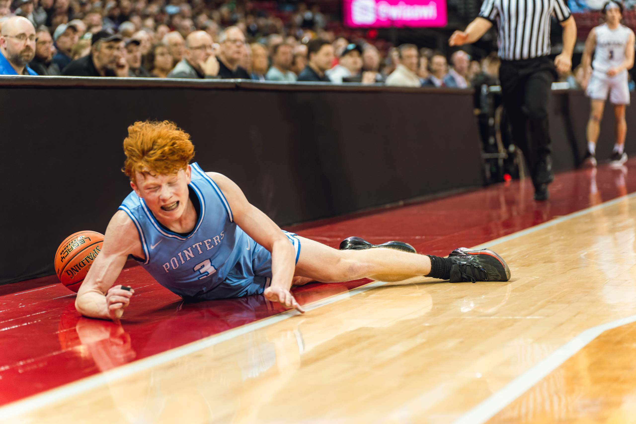 WIAA Boys Division 4 Championship Game between Mineral Point and Kenosha St. Joseph Catholic, photography by Ross Harried for Second Crop Sports