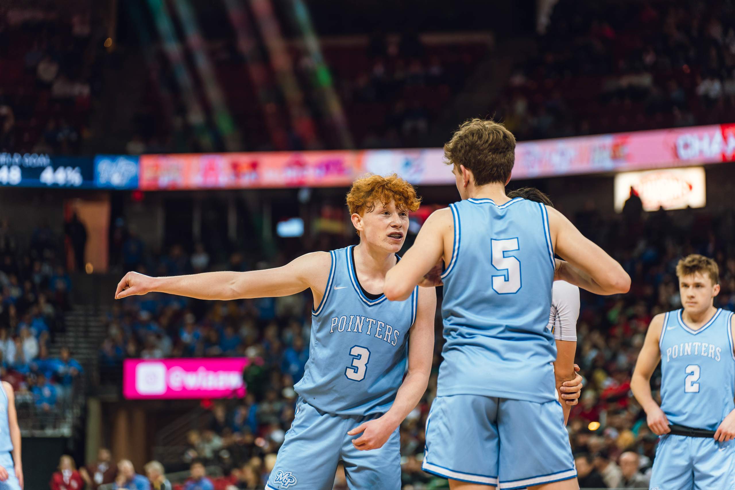 WIAA Boys Division 4 Championship Game between Mineral Point and Kenosha St. Joseph Catholic, photography by Ross Harried for Second Crop Sports