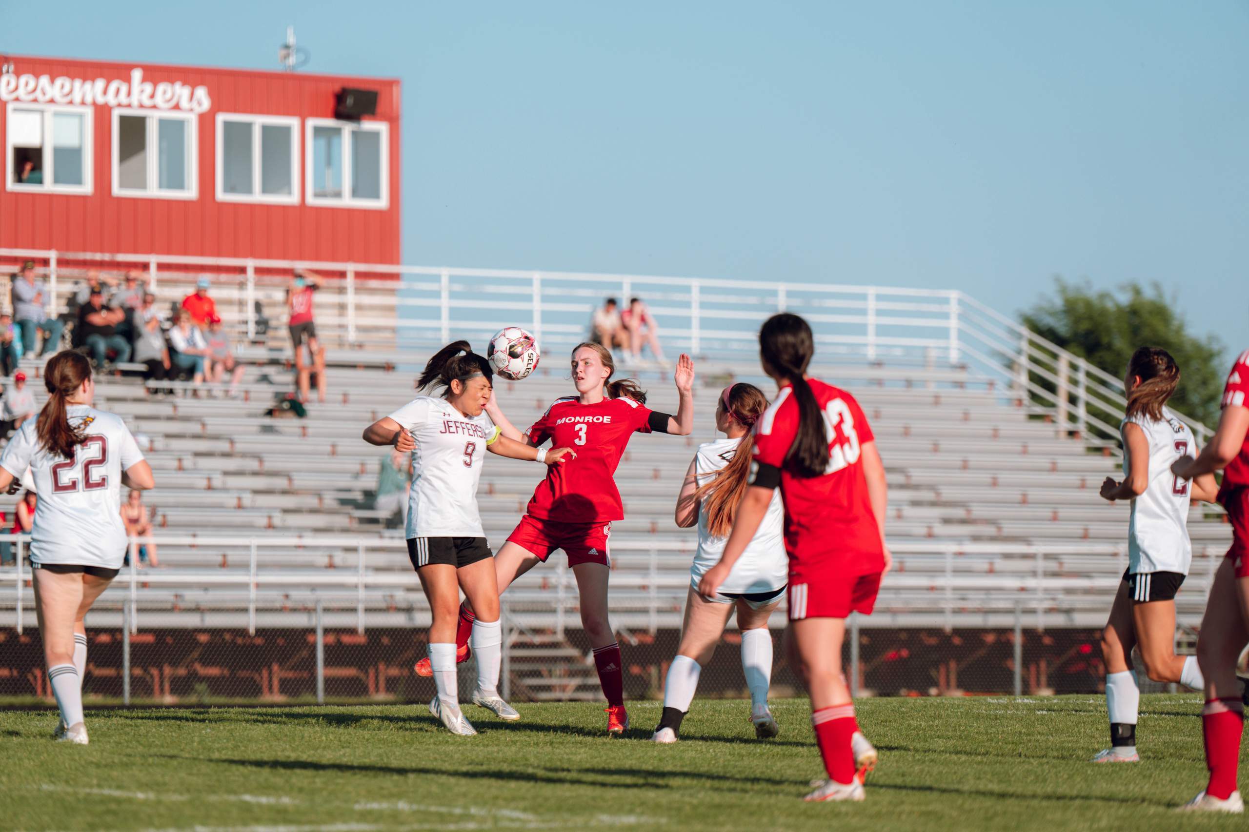 Monroe Soccer vs. Jefferson, May 23rd, 2024, photography by Ross Harried for Second Crop Sports