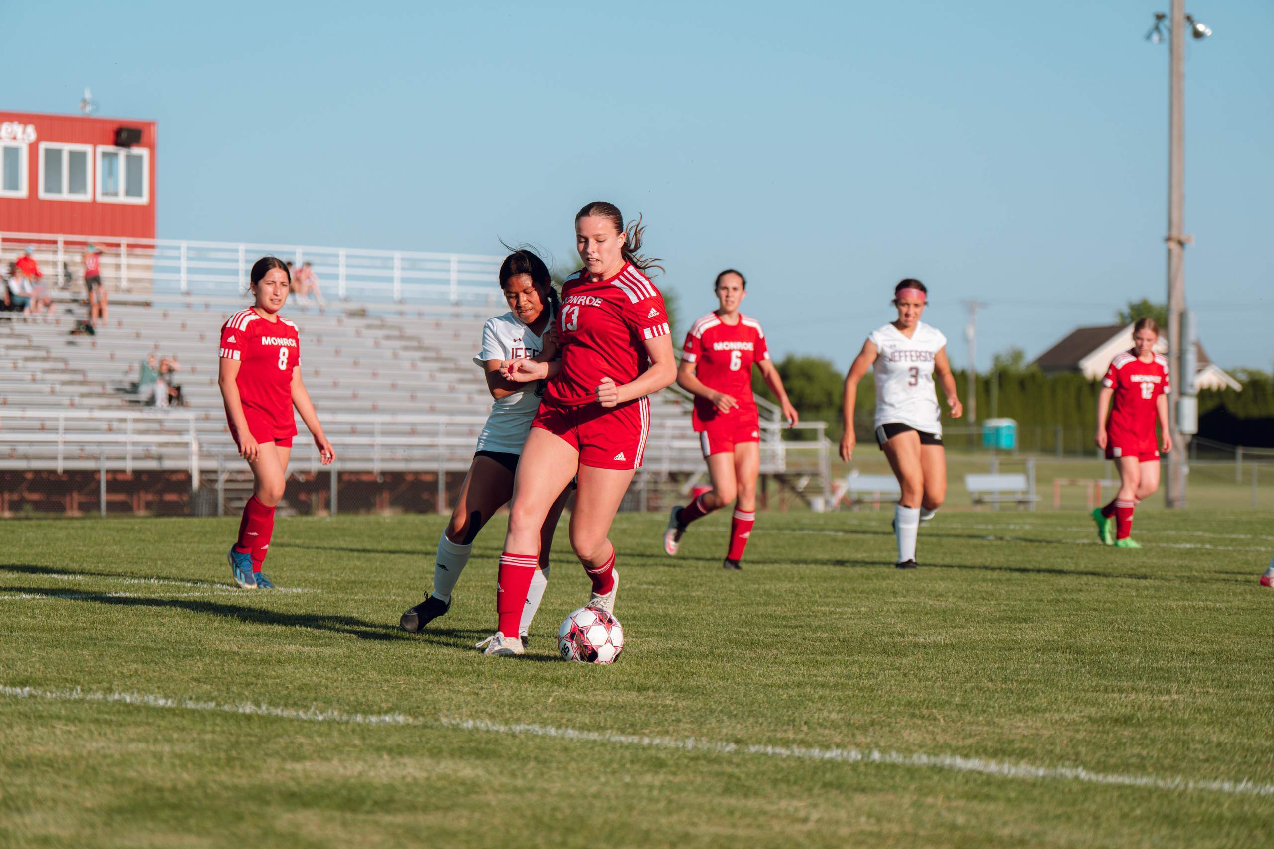 Monroe Soccer vs. Jefferson, May 23rd, 2024, photography by Ross Harried for Second Crop Sports