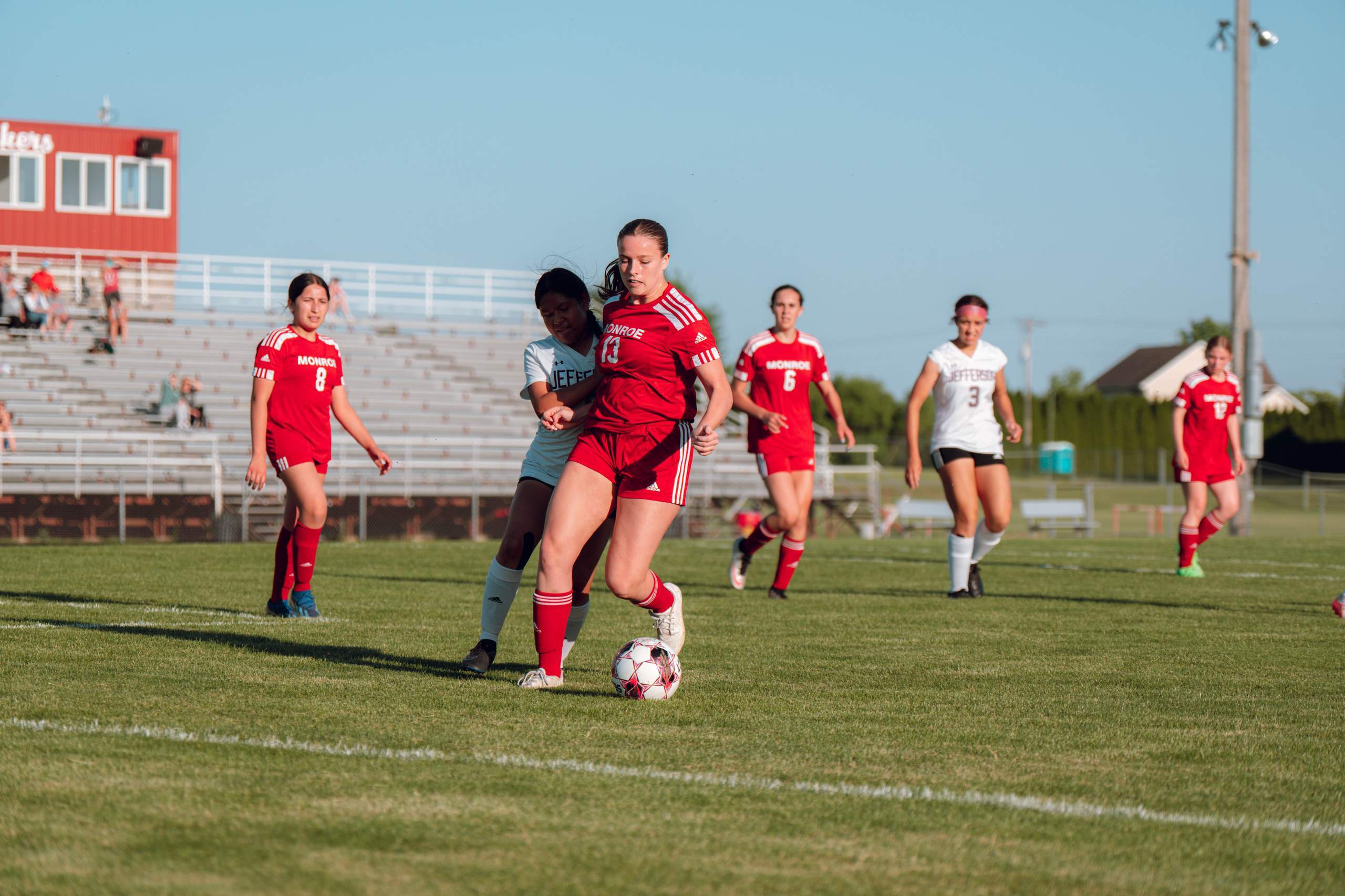 Monroe Soccer vs. Jefferson, May 23rd, 2024, photography by Ross Harried for Second Crop Sports