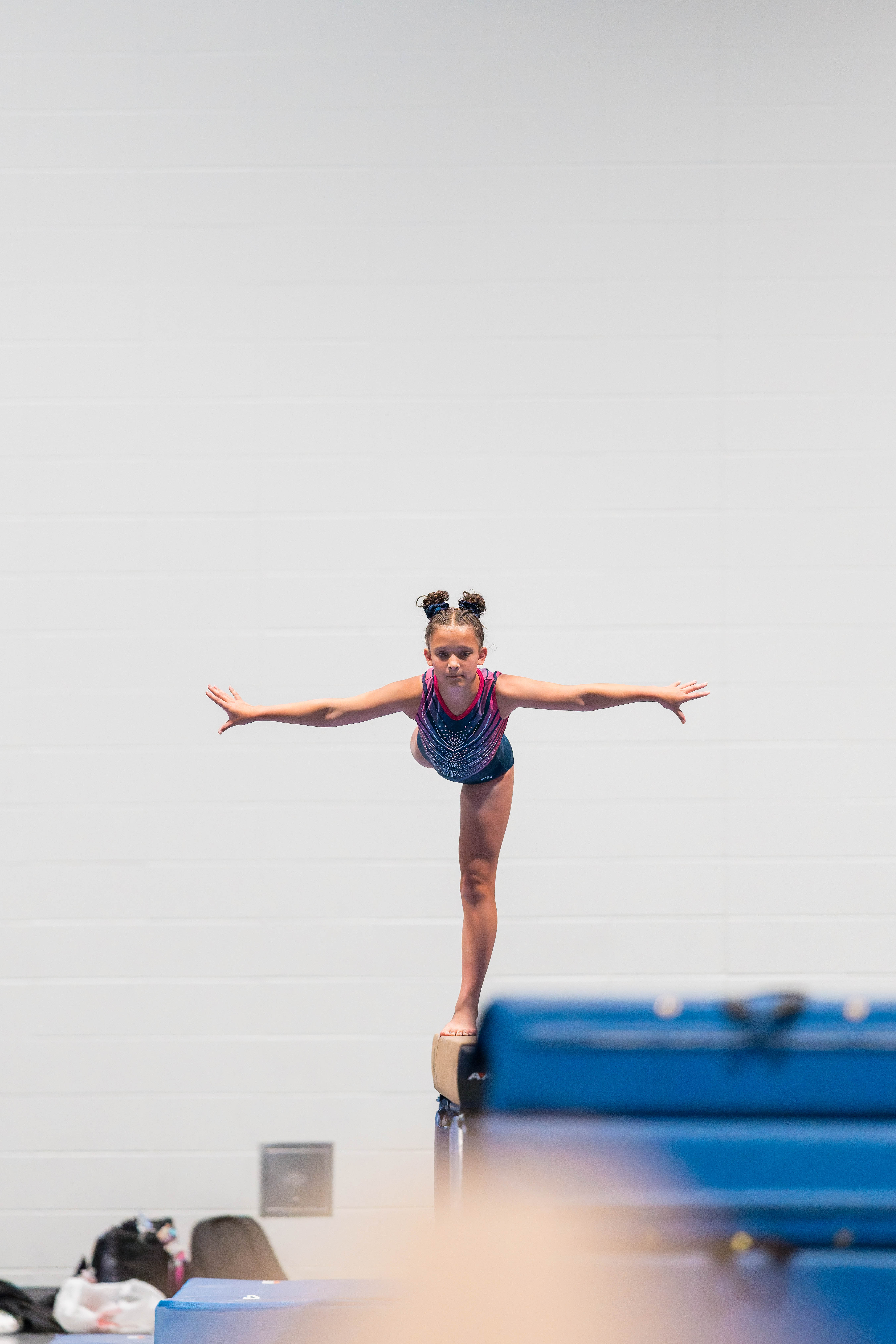 The YMCA National Gymnastics Championship 2025 held at The Resch Center in Green Bay, Wisconsin, USA on June 26th, 2025. Photography by Ross Harried for Second Crop Sports.