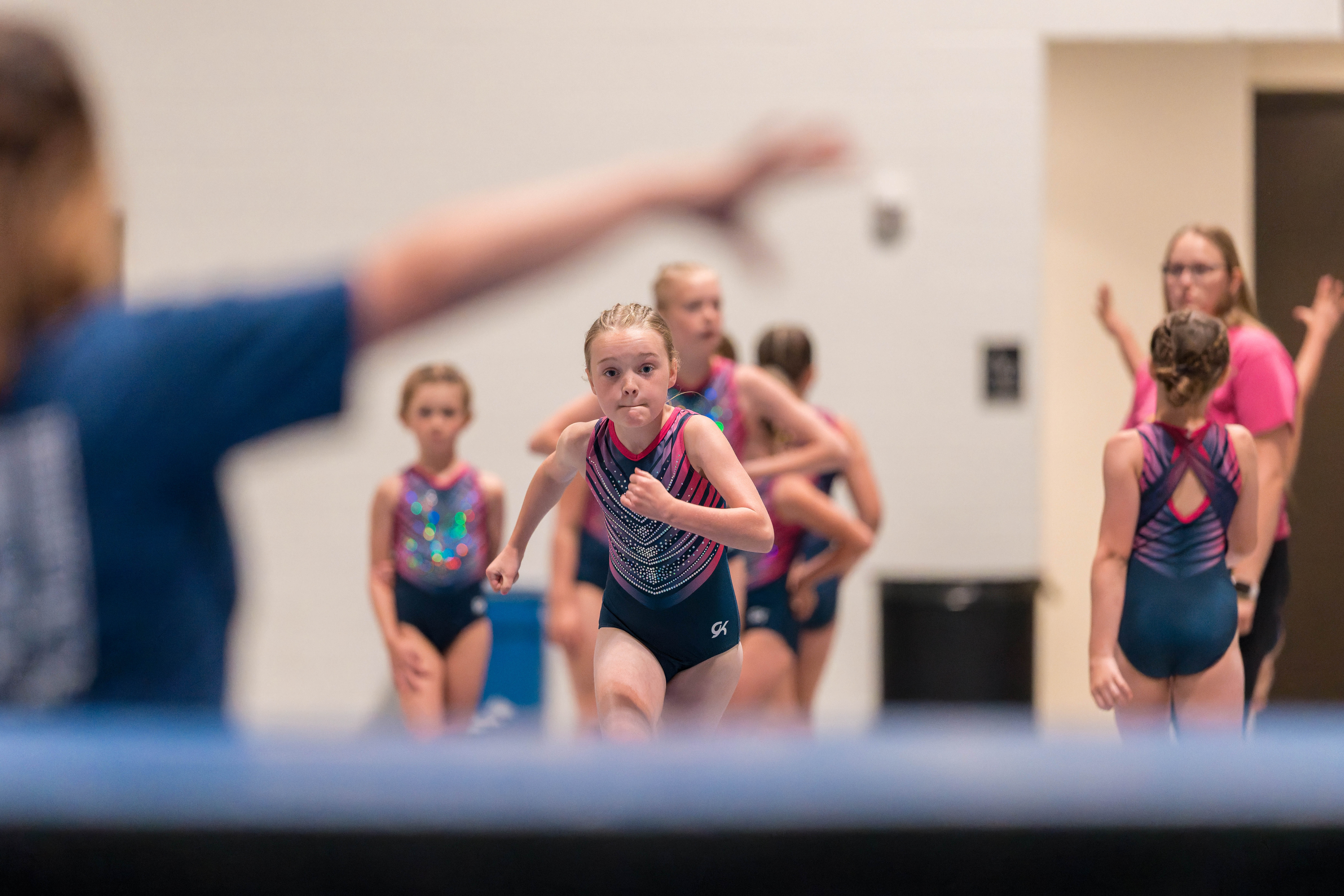 The YMCA National Gymnastics Championship 2025 held at The Resch Center in Green Bay, Wisconsin, USA on June 27th, 2025. Photography by Ross Harried for Second Crop Sports.