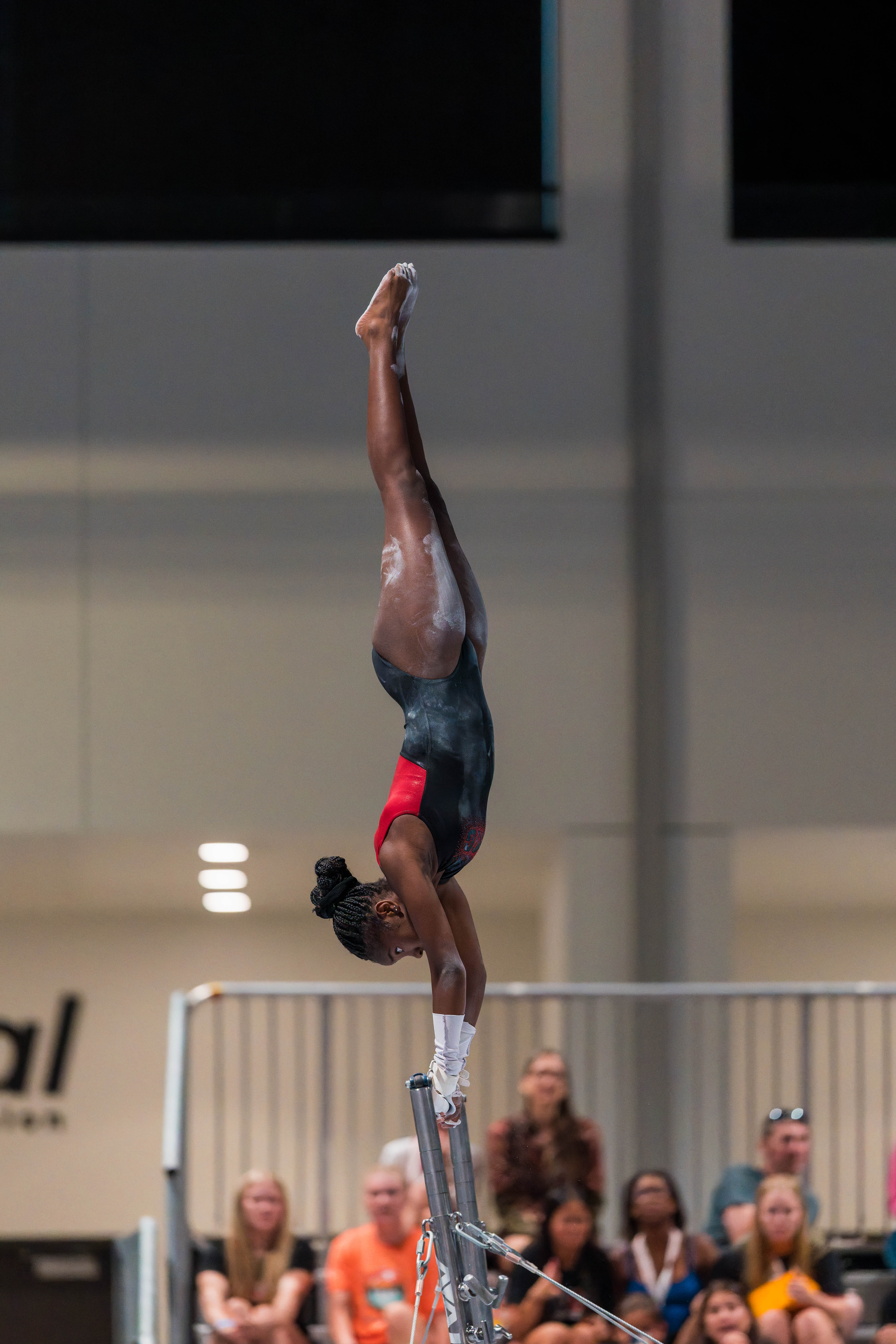 The YMCA National Gymnastics Championship 2025 held at The Resch Center in Green Bay, Wisconsin, USA on June 27th, 2025. Photography by Ross Harried for Second Crop Sports.
